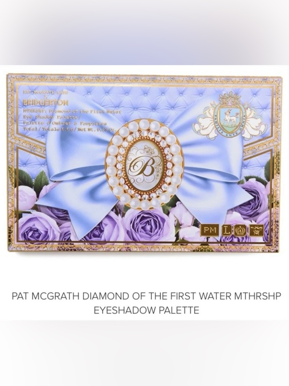 Pat McGrath Diamond Of The First Water Eye Shadow Palette Bridgerton New